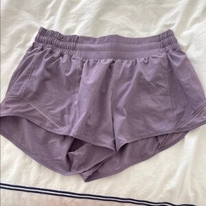 Lululemon Athletica Purple Athletic Shorts Lightweight Performance